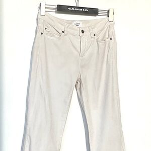 Fine Corduroy Jeans Winter White